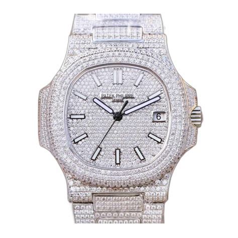 fake iced out patek philippe|Patek Philippe diamond bezel.